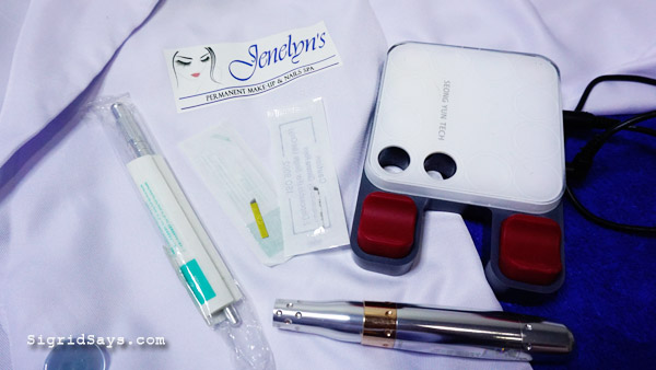 permanent makeup bacolod - jenelyns embroidery - makeup tattoo apparatus