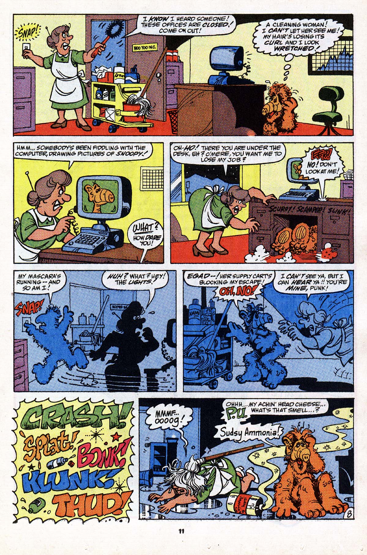 Read online ALF comic -  Issue #20 - 9