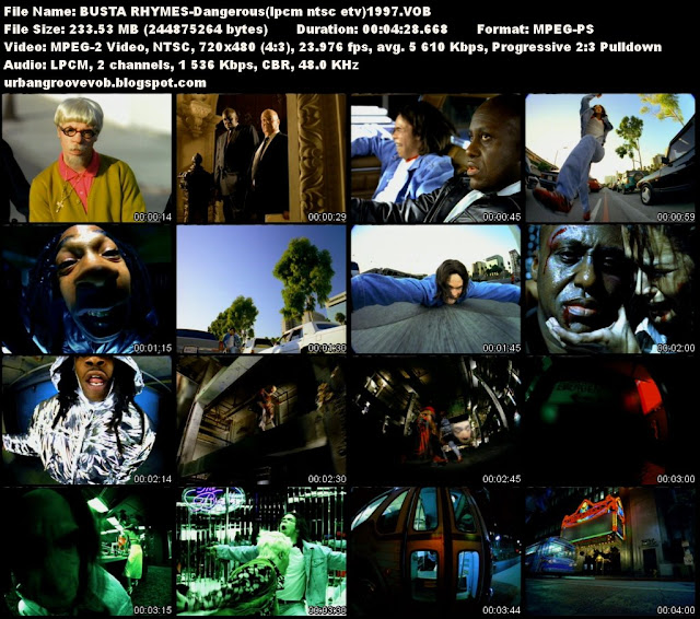 Urban Groove Vob Collection Busta Rhymes Dangerous (1997)