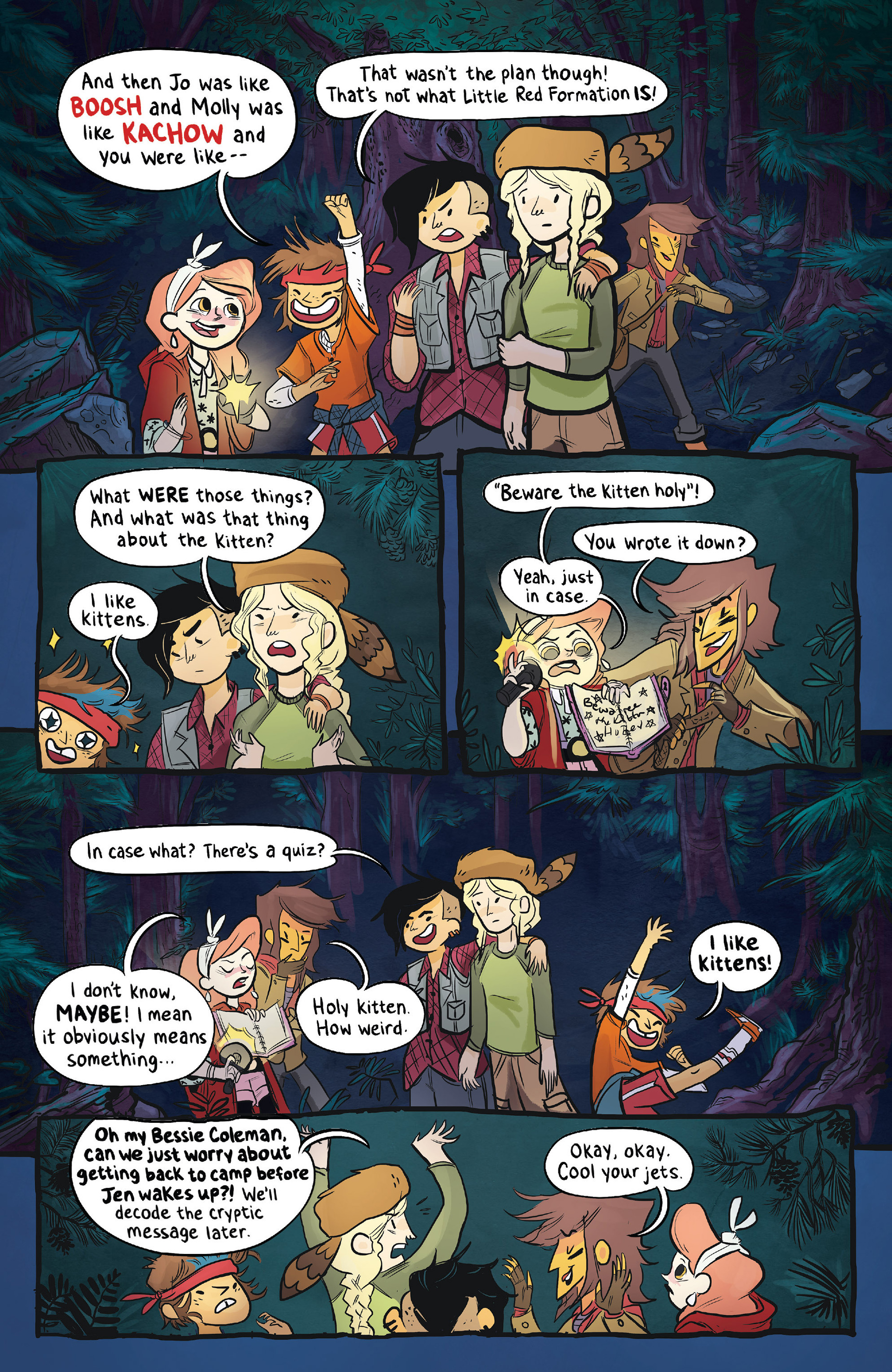 Read online Lumberjanes comic -  Issue #1 - 13