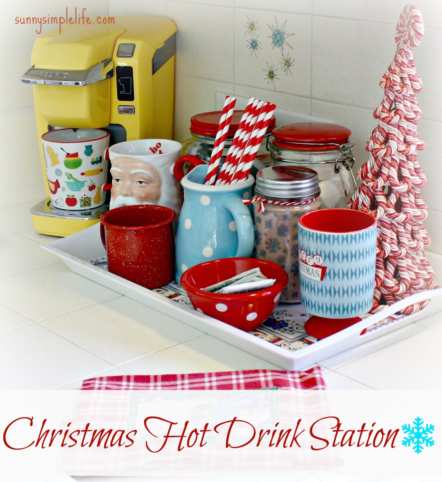 Sunny Simple Life Our Hot Drink Station Sending Hot Cocoa Love