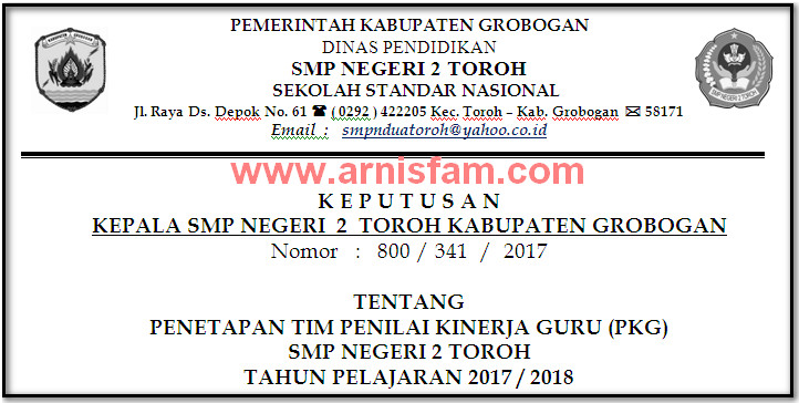 Contoh Sk Tata Usaha IlmuSosial.id