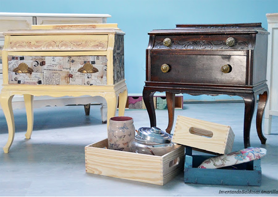 Decorar muebles vintage
