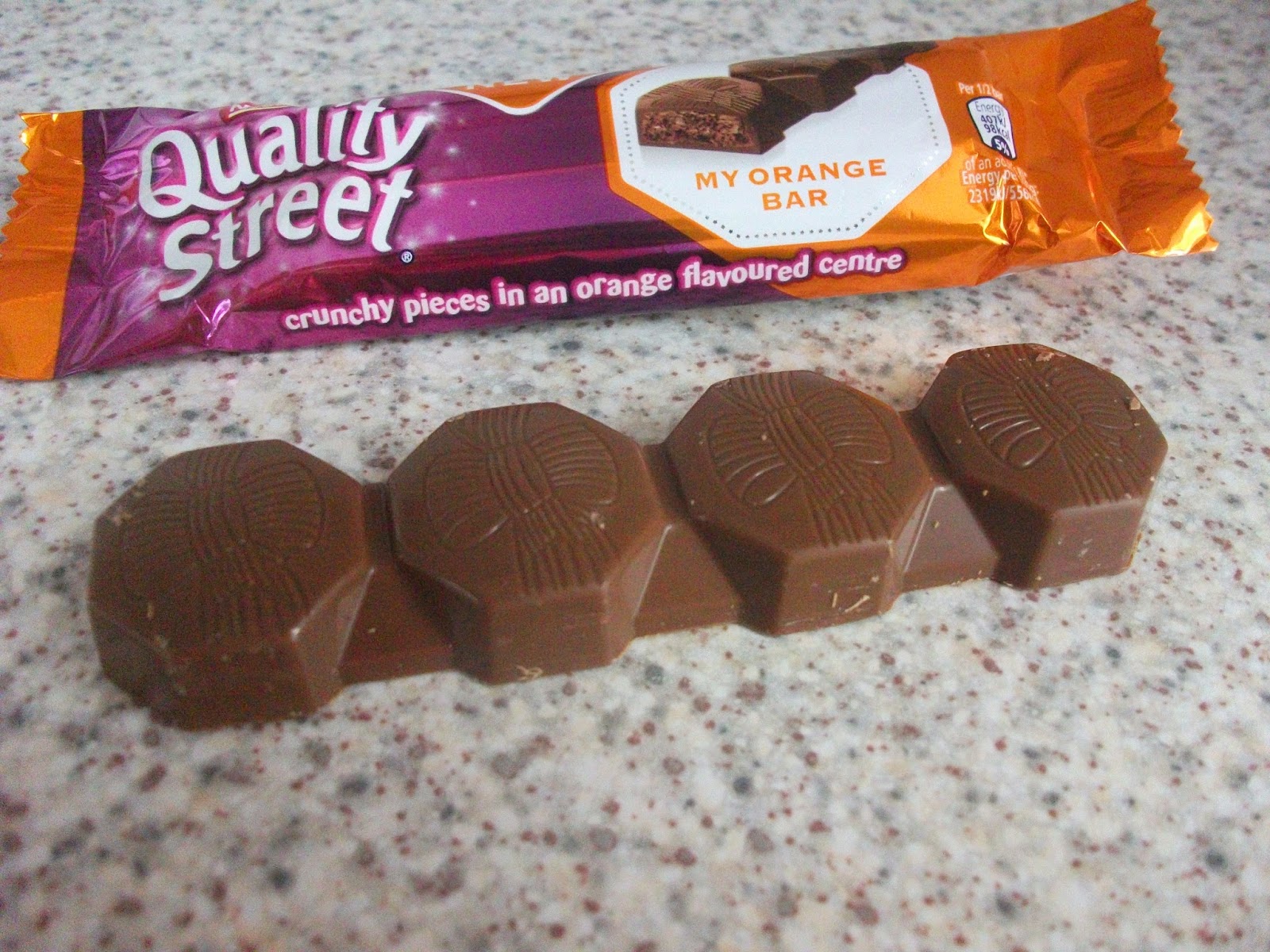 Nestlé Quality Street My Orange Bar (new for Xmas 2014!) Review