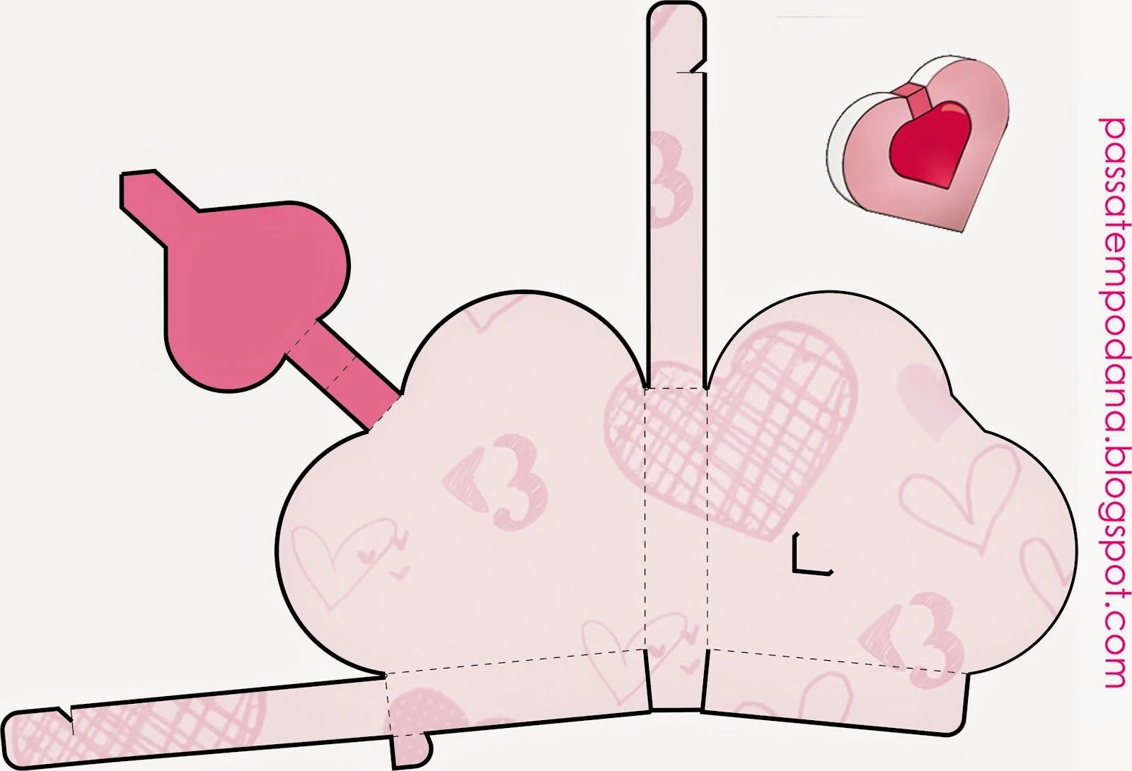 Pareja en San Valentín Cajas para Imprimir Gratis. Ideas y material