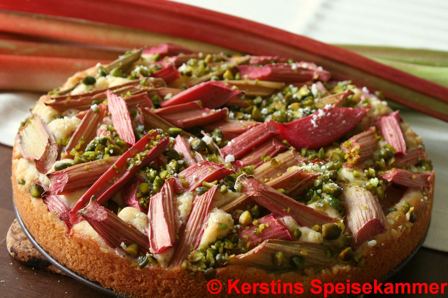 Kerstins Speisekammer: Rhabarberkuchen aus der Springform