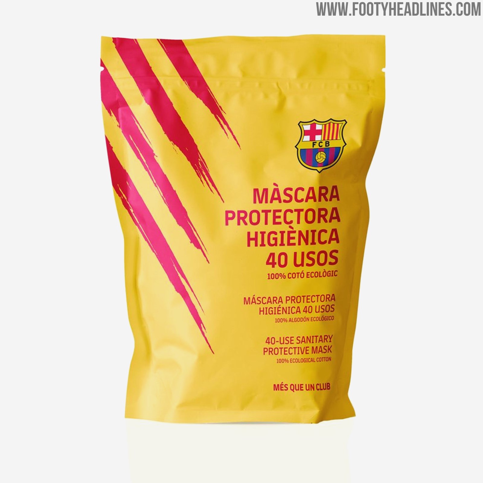 Official FC Barcelona Face Masks Launched Footy Headlines