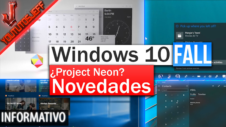 Windows 10 Fall Creators Update NOVEDADES