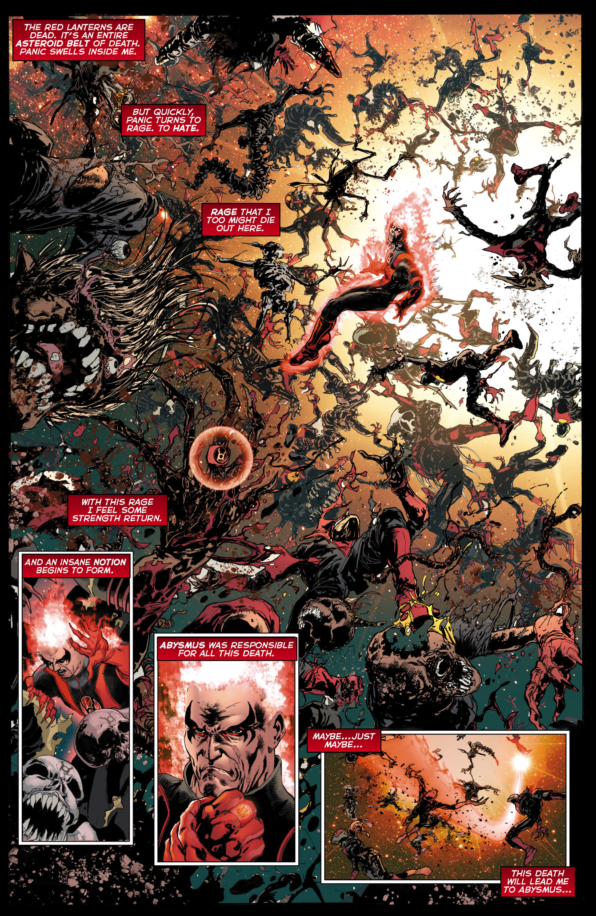 Read online Red Lanterns comic -  Issue #11 - 16