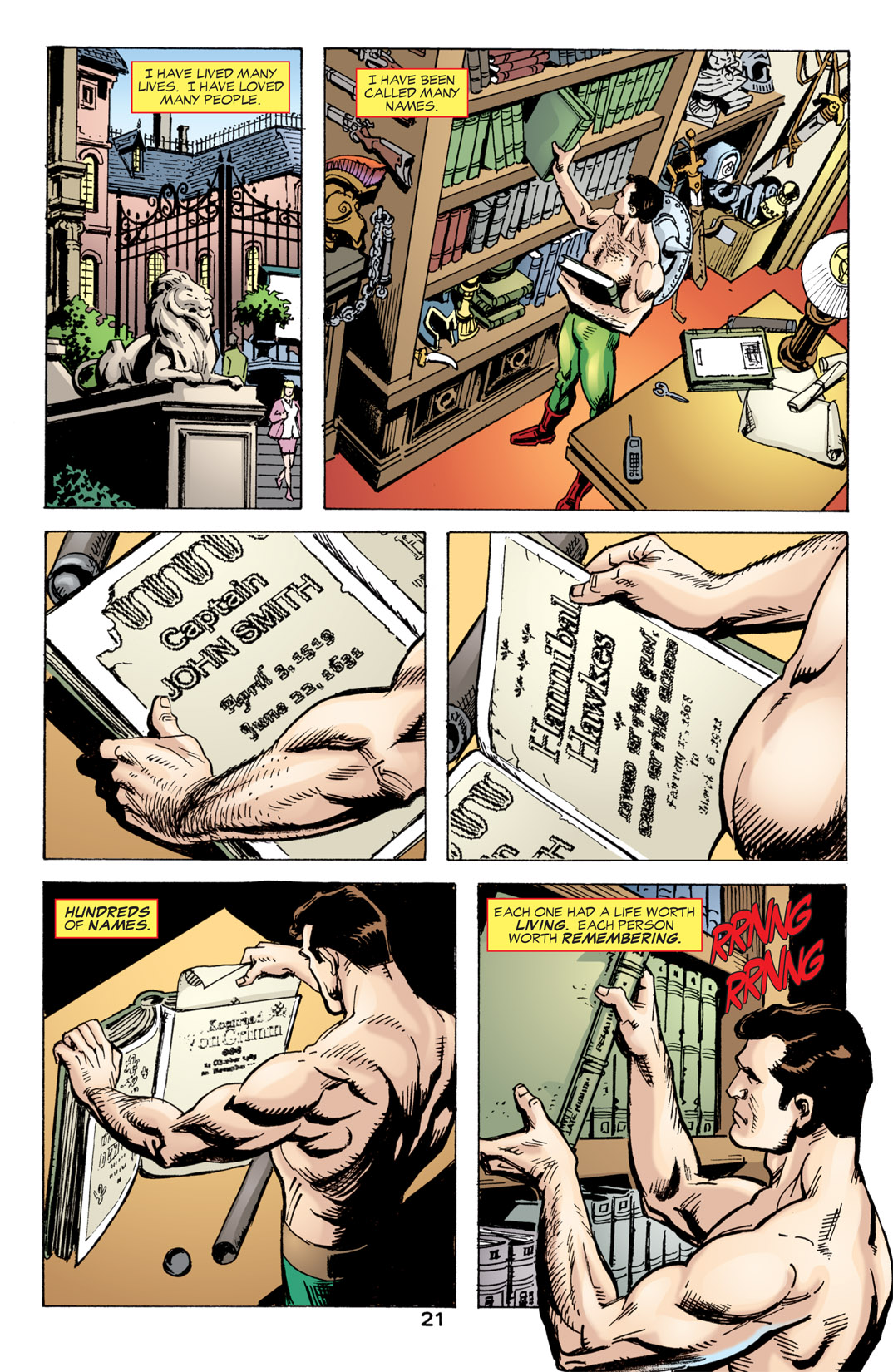 Hawkman (2002) Issue #18 #18 - English 21