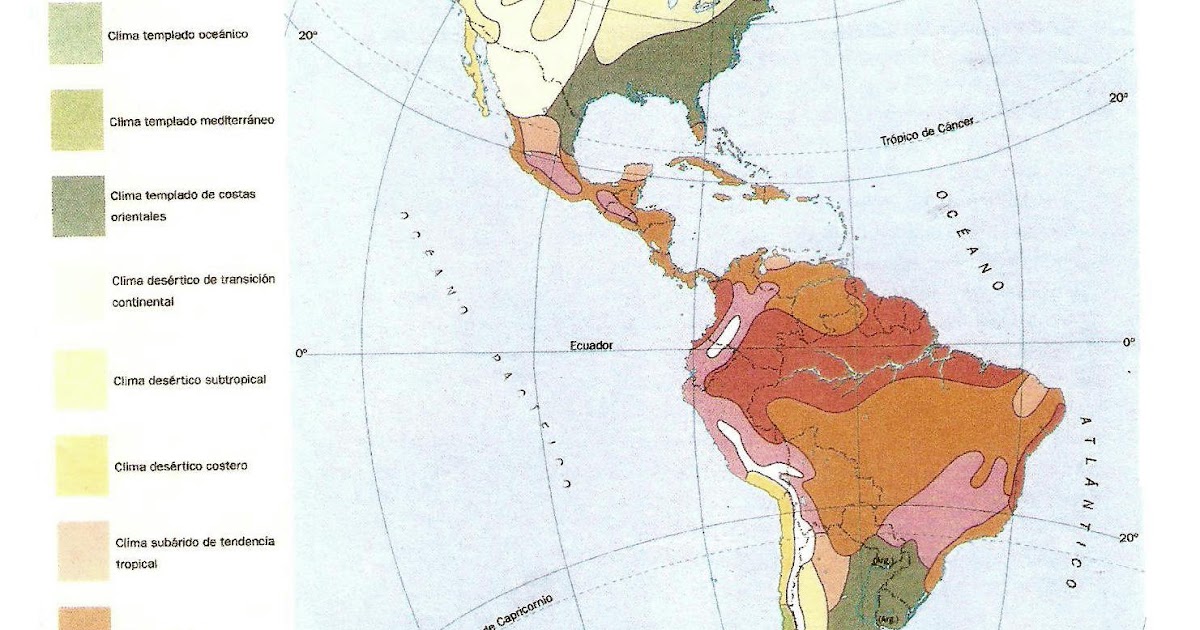 Quais São Os Tipos De Clima Presente No Continente Americano SOLOLEARN