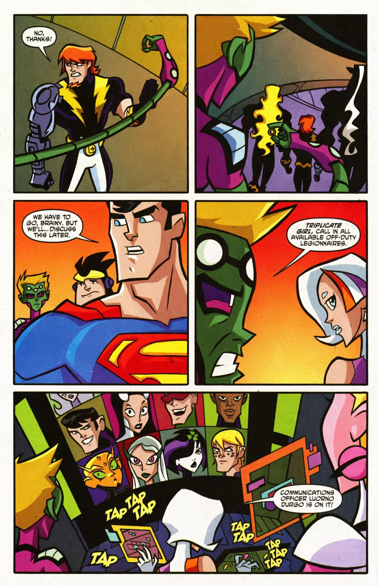 Read online The Legion of Super-Heroes in the 31st Century comic -  Issue #18 - 6