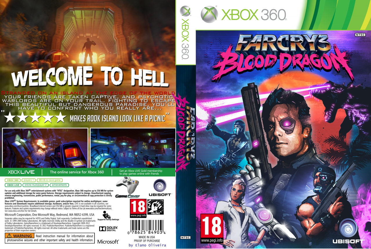 Игры 360 live. Far Cry 3 Blood Dragon Xbox 360. Far Cry 3 Blood Dragon Xbox 360 обложка. Обложка far Cry 3 Nlood dtagonxbox 360. Far Cry Blood Dragon Xbox 360 Cover.