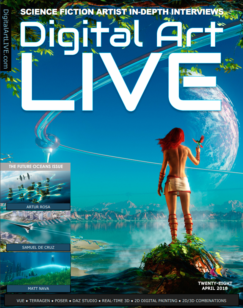 Digital Art журнал. Апрель диджитал. Future Ocean. Art Live. Live issue