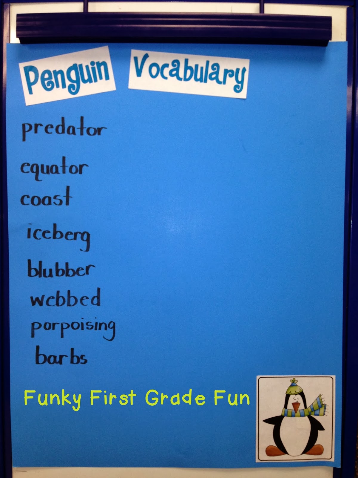 Funky First Grade Fun Penguins as a Model for Animal Research