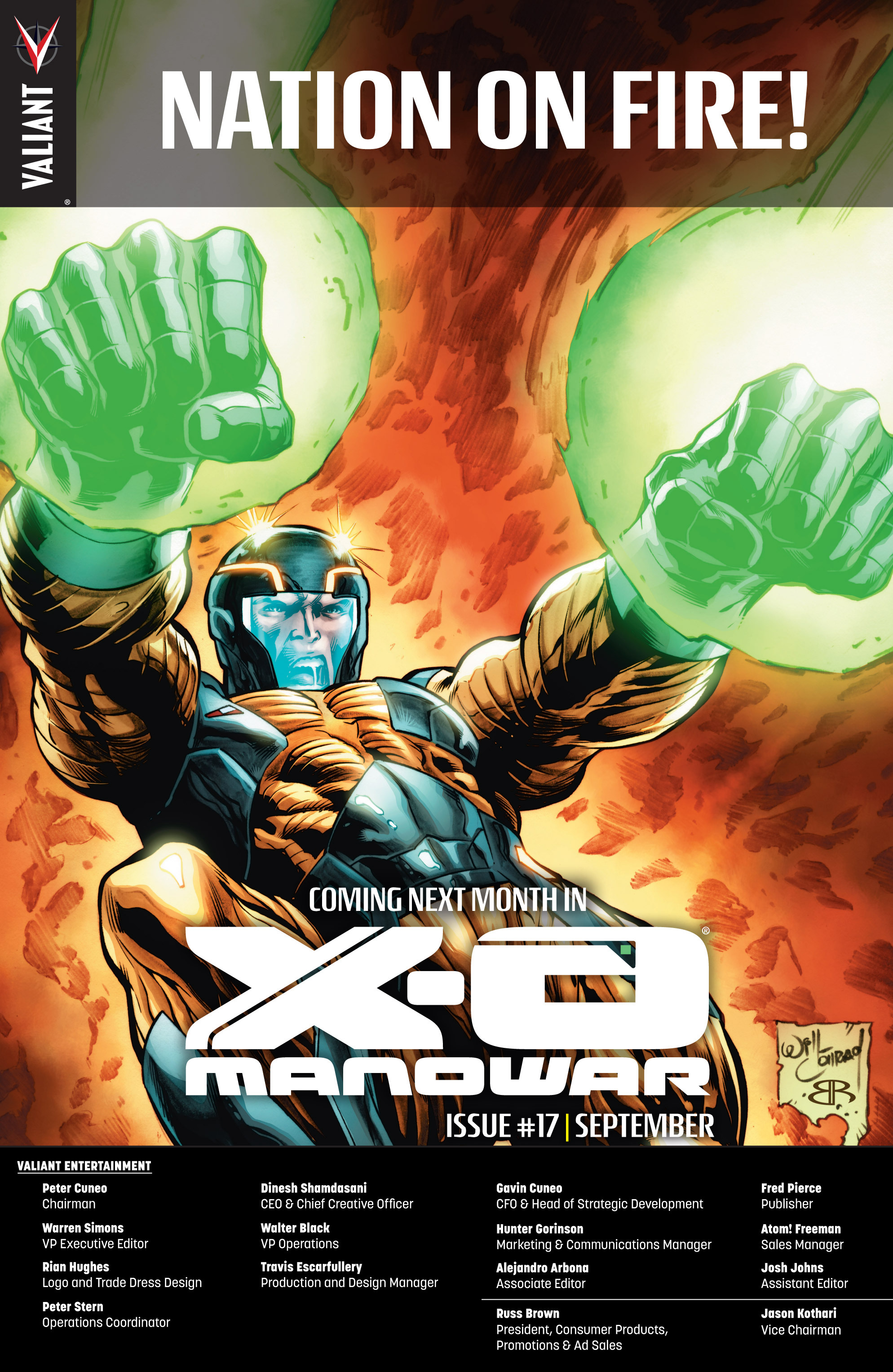 Read online X-O Manowar (2012) comic -  Issue #16 - 25
