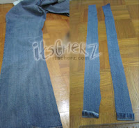 itscherz.com - DIY Overalls with 2 Jeans