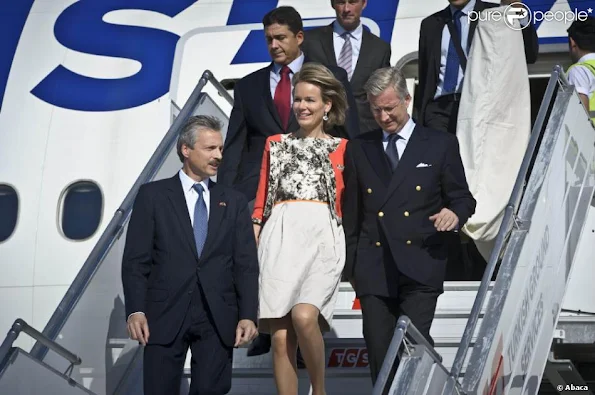 Crown Prince Philippe and Crown Princess Mathilde on second day of the economic mission in Turkey
