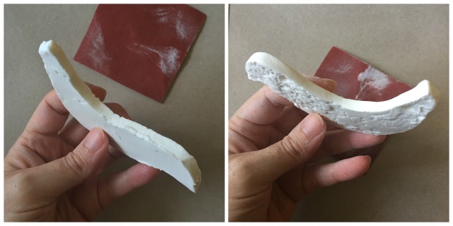 Tutorial: decoraciones navideñas con pasta de modelar casera | http://bizcochosysancochos.blogspot.com/