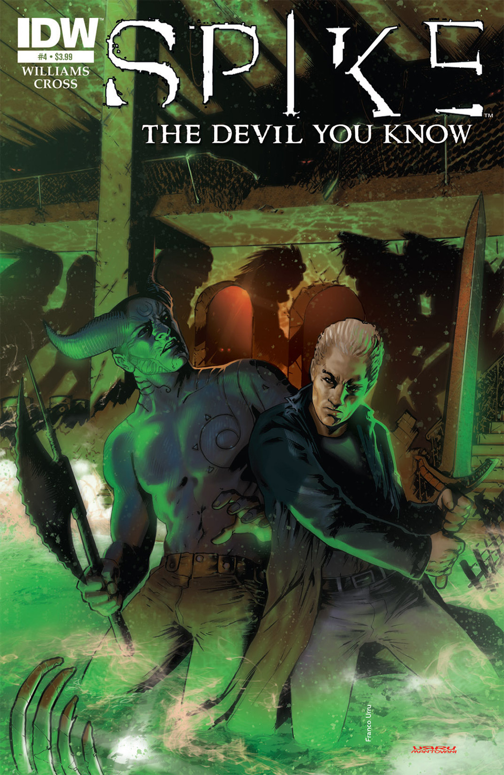 Read online Spike: The Devil You Know comic -  Issue #4 - 1