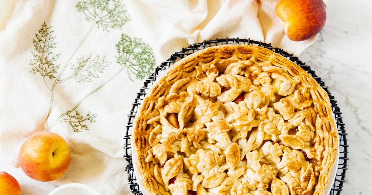 pineapple and peach pie with a coconut oil crust Kitchenaid Artisan