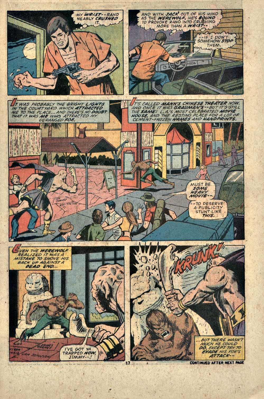 Read online Werewolf by Night (1972) comic -  Issue #23 - 12