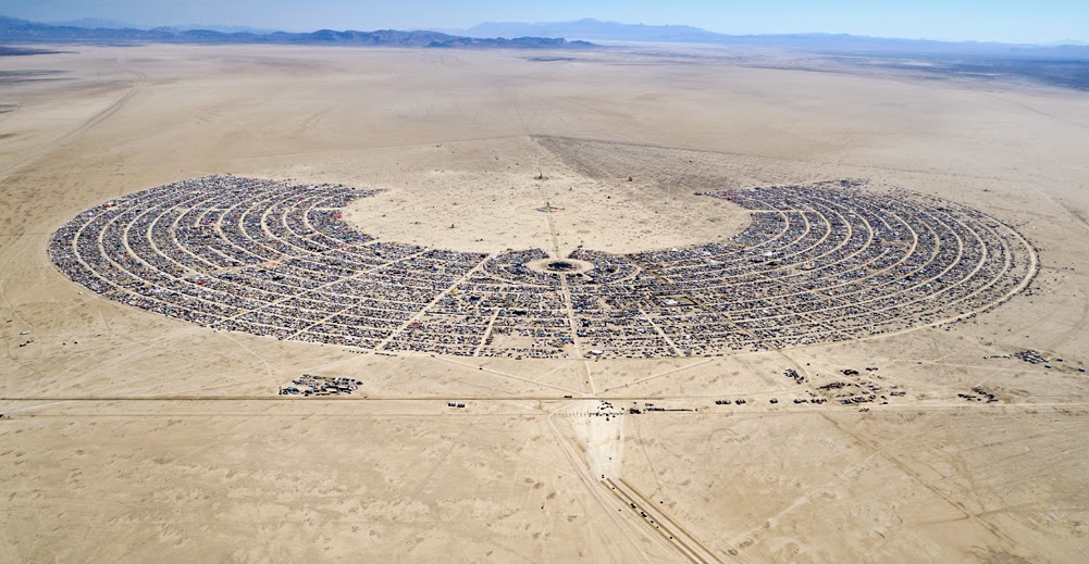 This is Black Rock City Black Rock City 2014