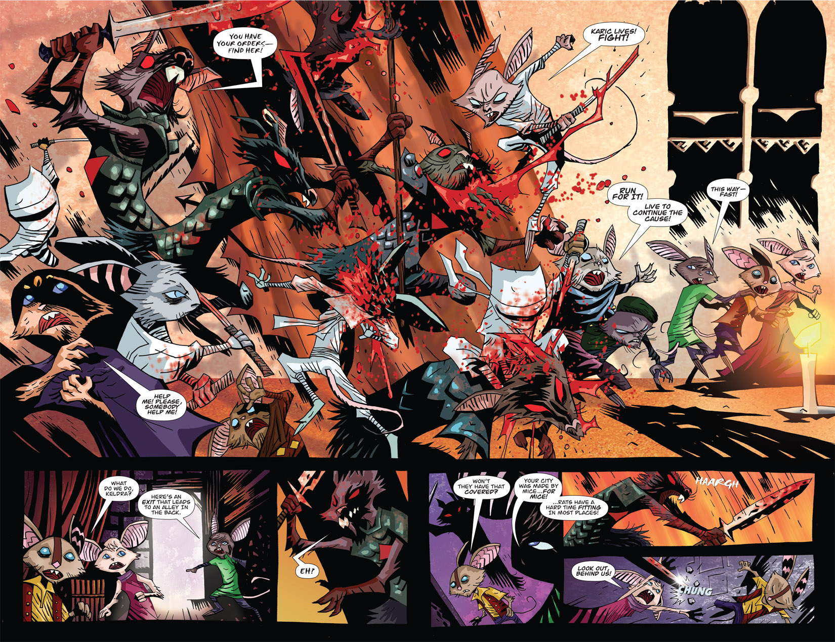 The Mice Templar Volume 3: A Midwinter Night's Dream issue 7 - Page 22