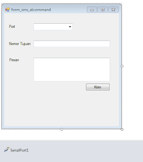 Membuat SMS Gateway Dengan VB.NET Express Menggunakan AT COMMAND Pada WIndows