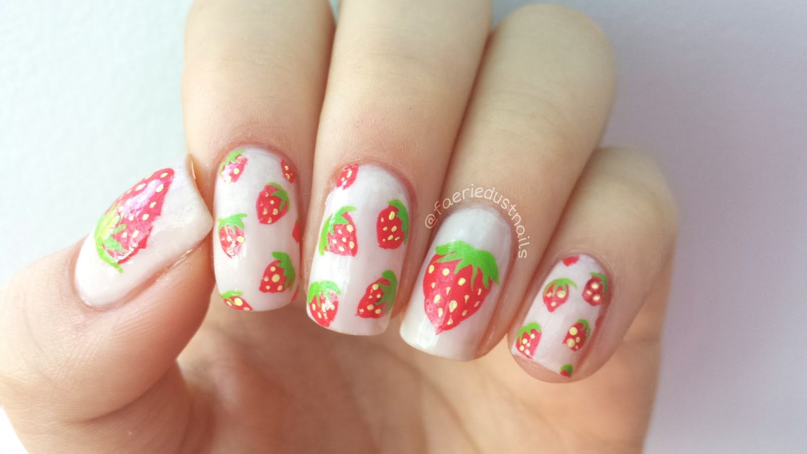 3. Cute Strawberry Nails - wide 2