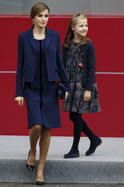 Queen Letizia of Spain, Princess Sofia of Spain and Princess Leonor