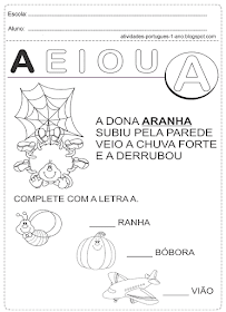 A, E, I, O, U