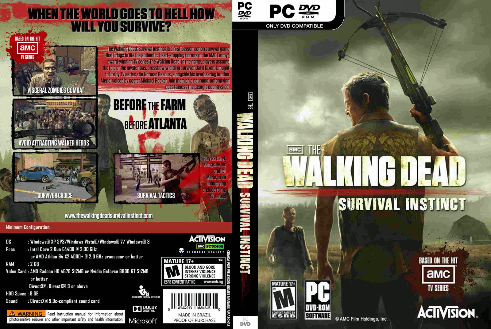 the walking dead survival instinct pc