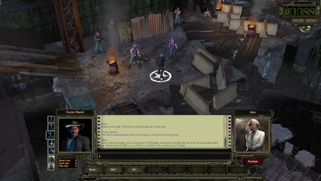 Screenshot from Wasteland 2