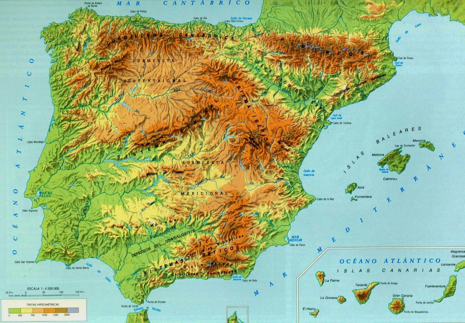 Geografía de España: TEMA 2