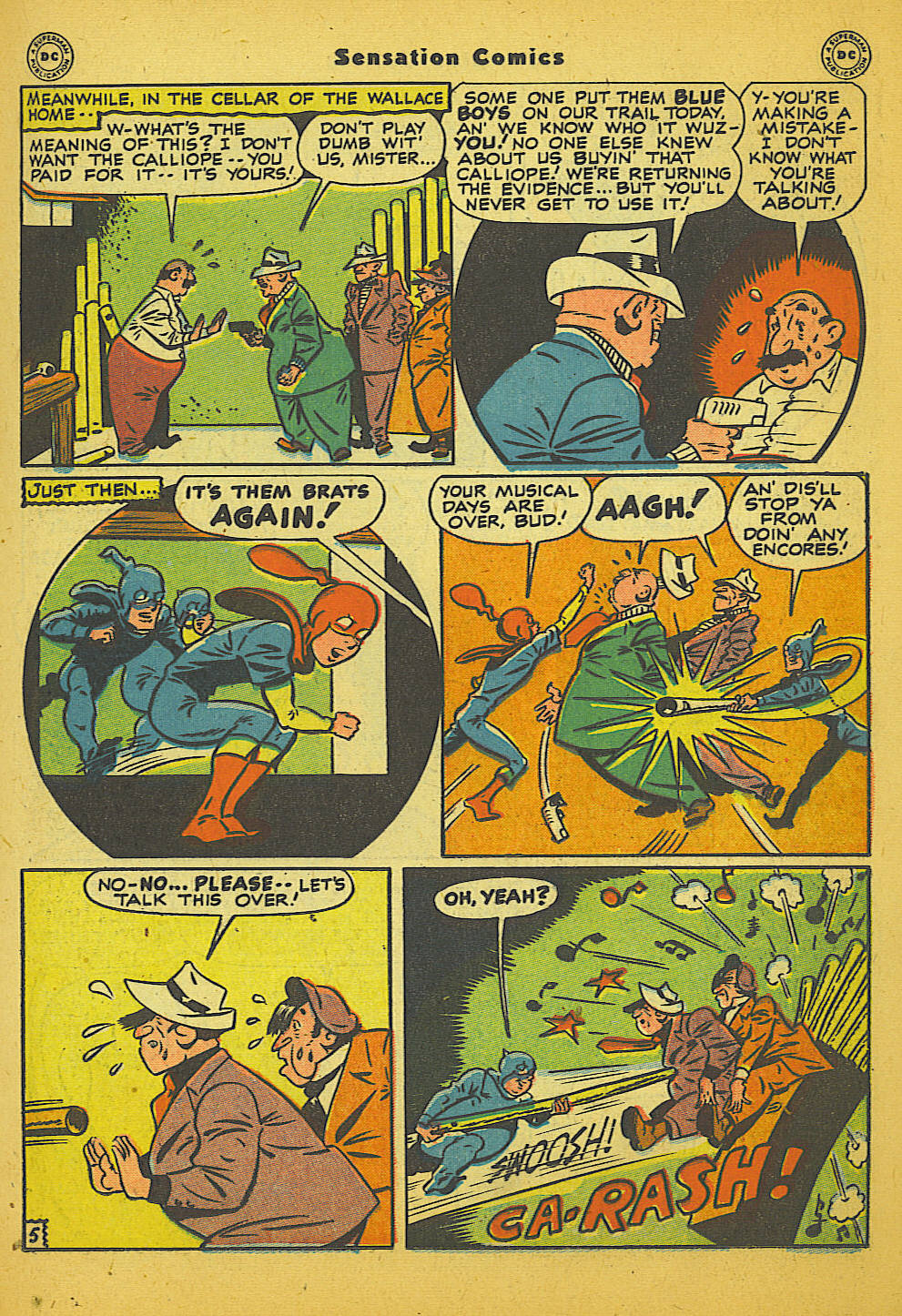 Read online Sensation (Mystery) Comics comic -  Issue #66 - 21