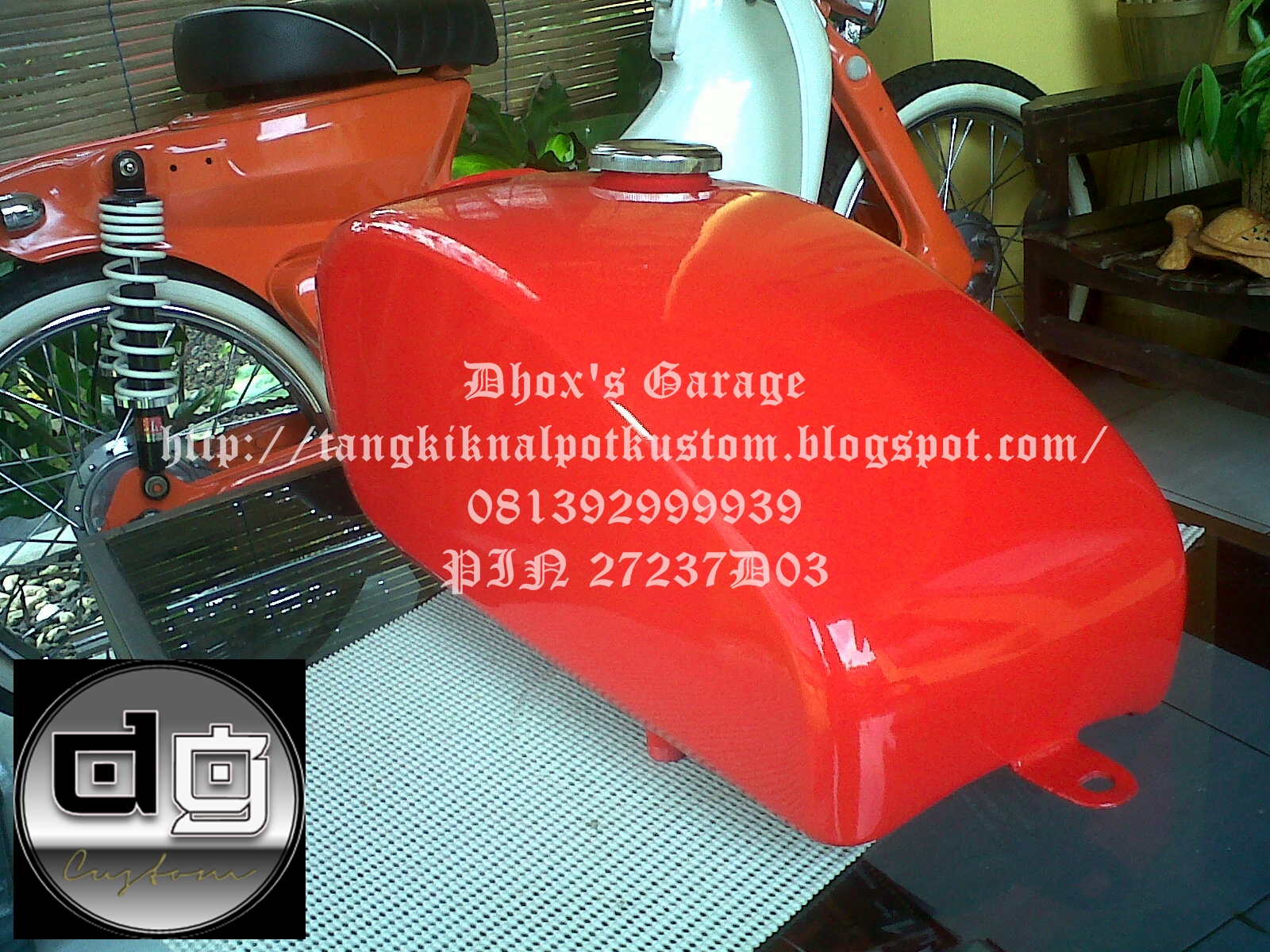 Tangki Knalpot Kustom Tangki Kustom Japstyle Bratstyle Model Easy Rider 2