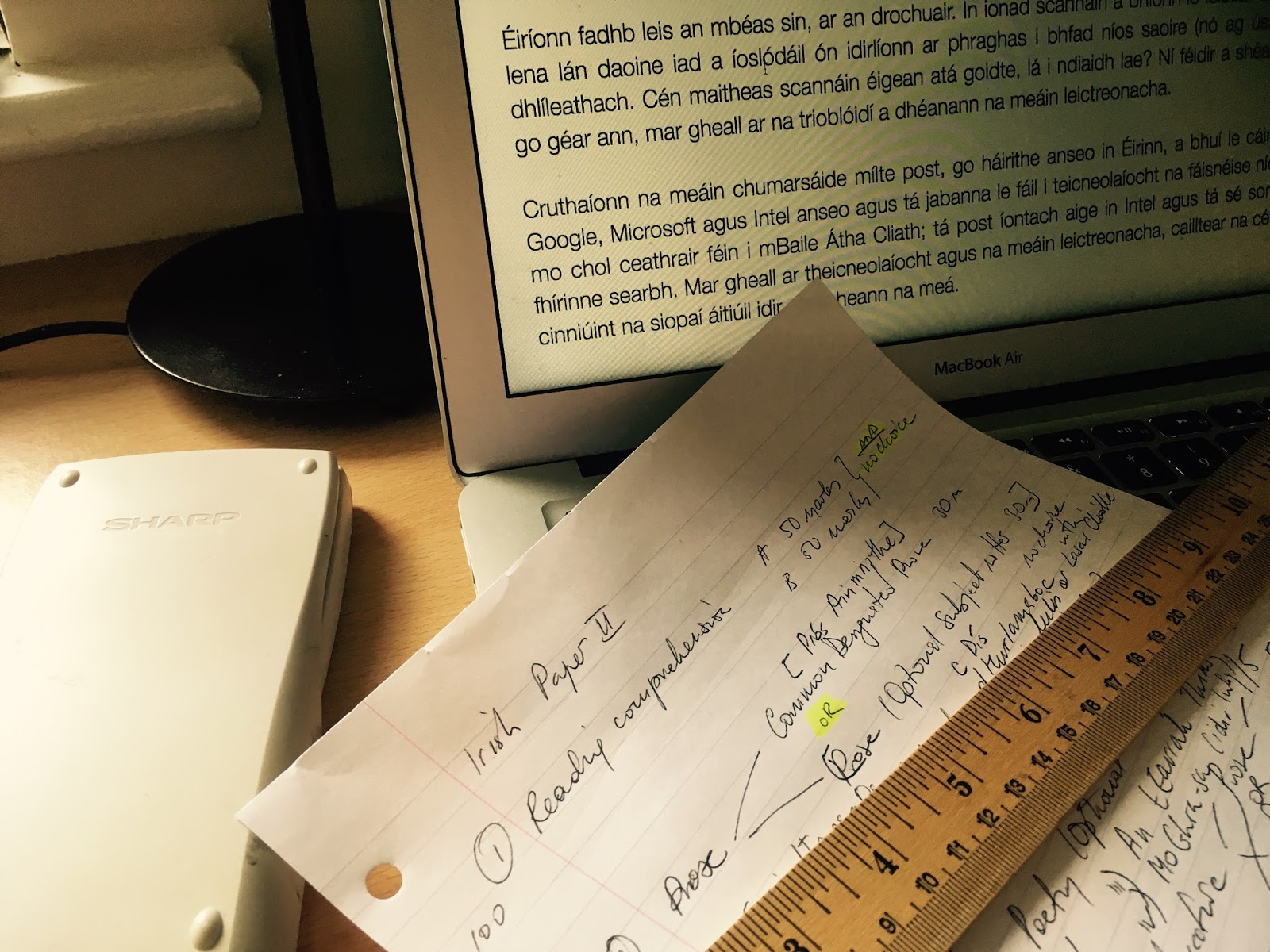 Leaving Cert Study Plans And Efficient Study Leaving Cert Notes And 