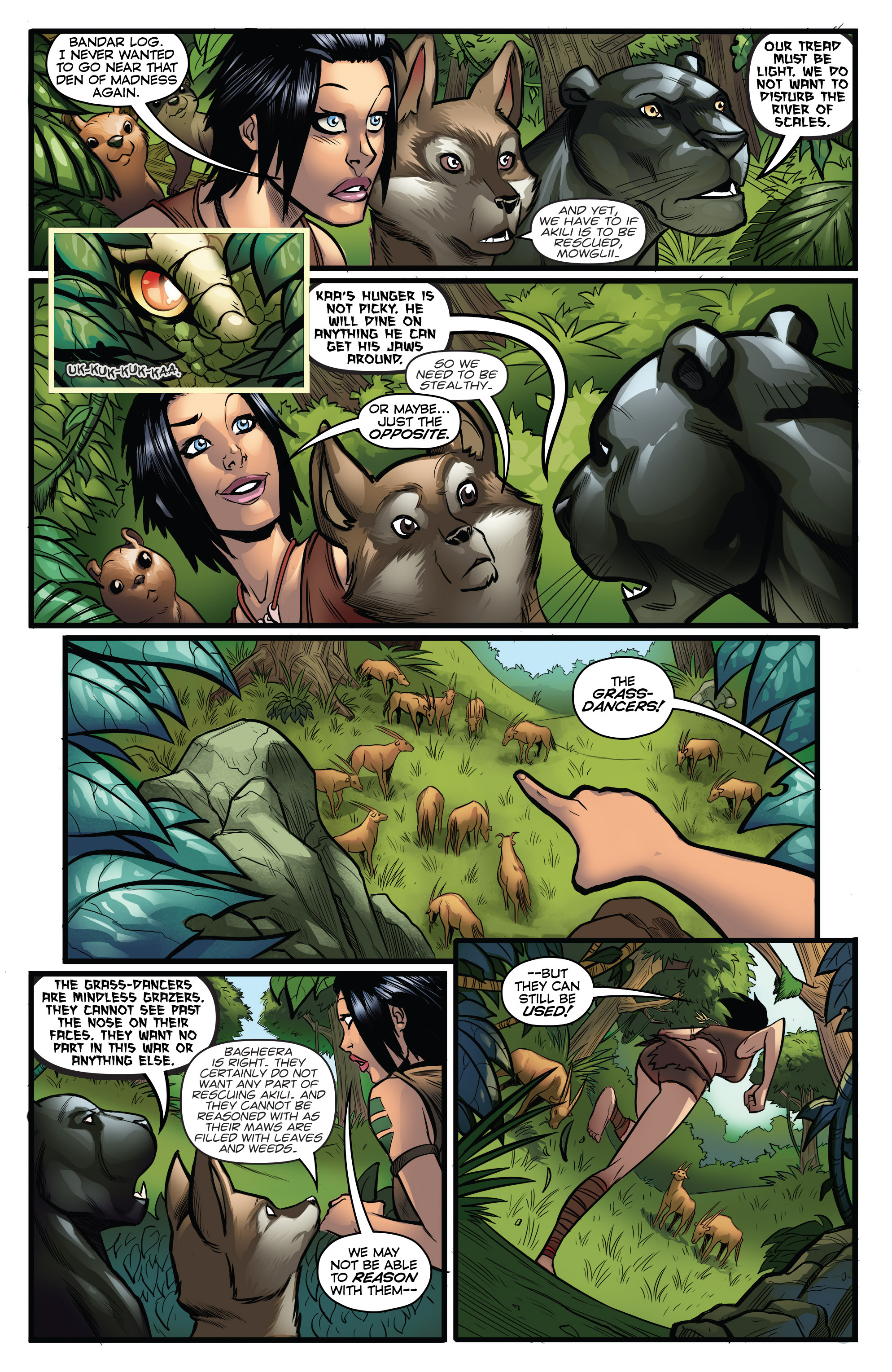 Read online Grimm Fairy Tales presents The Jungle Book: Fall of the Wild comic -  Issue #3 - 5