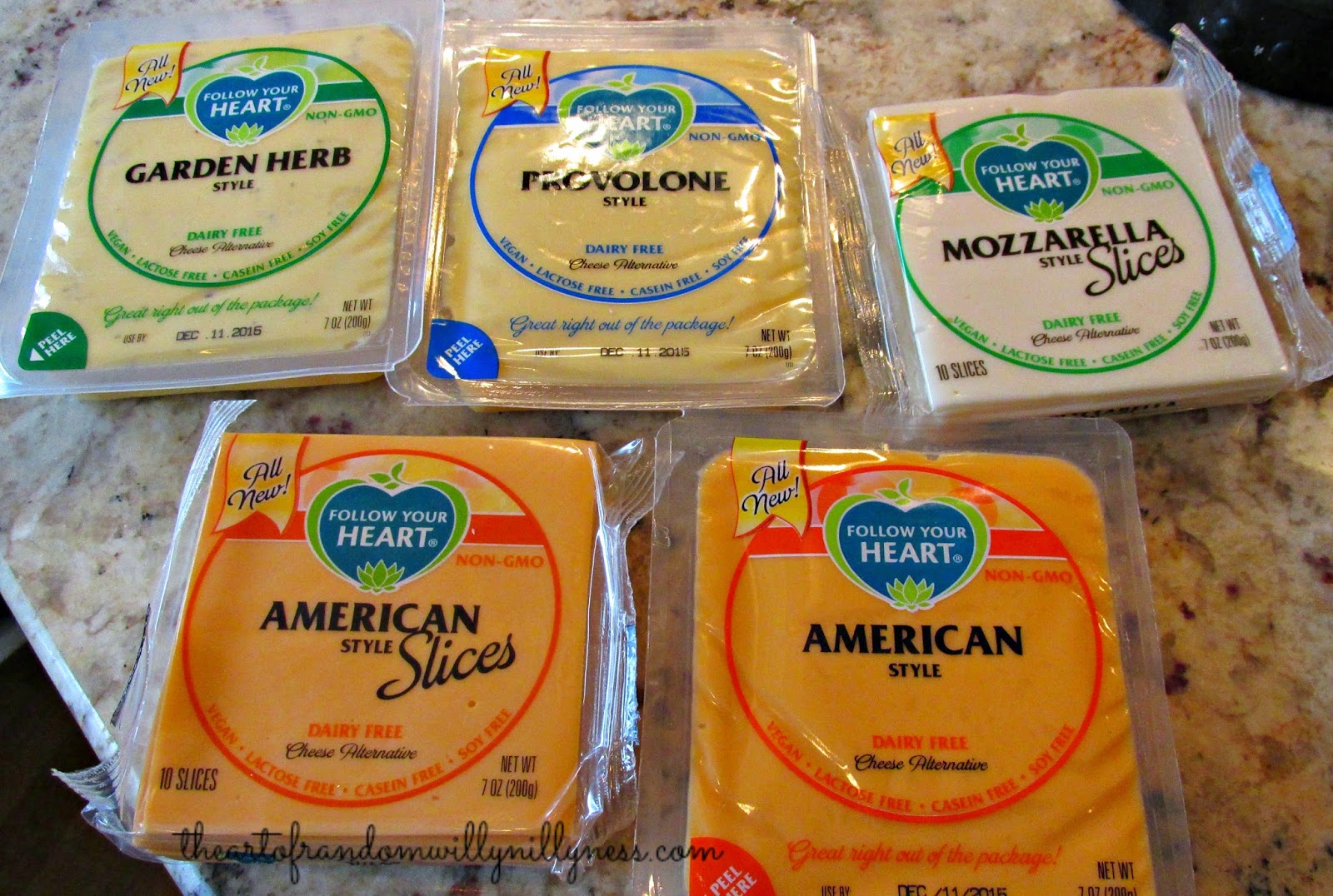 The Art Of Random Willy Nillyness Follow Your Heart Vegan Cheeses