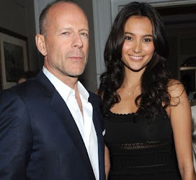 Hollywood Stars: Bruce Willis With His Wife Emma Heming In Pictures 2012