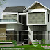 2644 sq-ft 4 bedroom sober colored double storied house