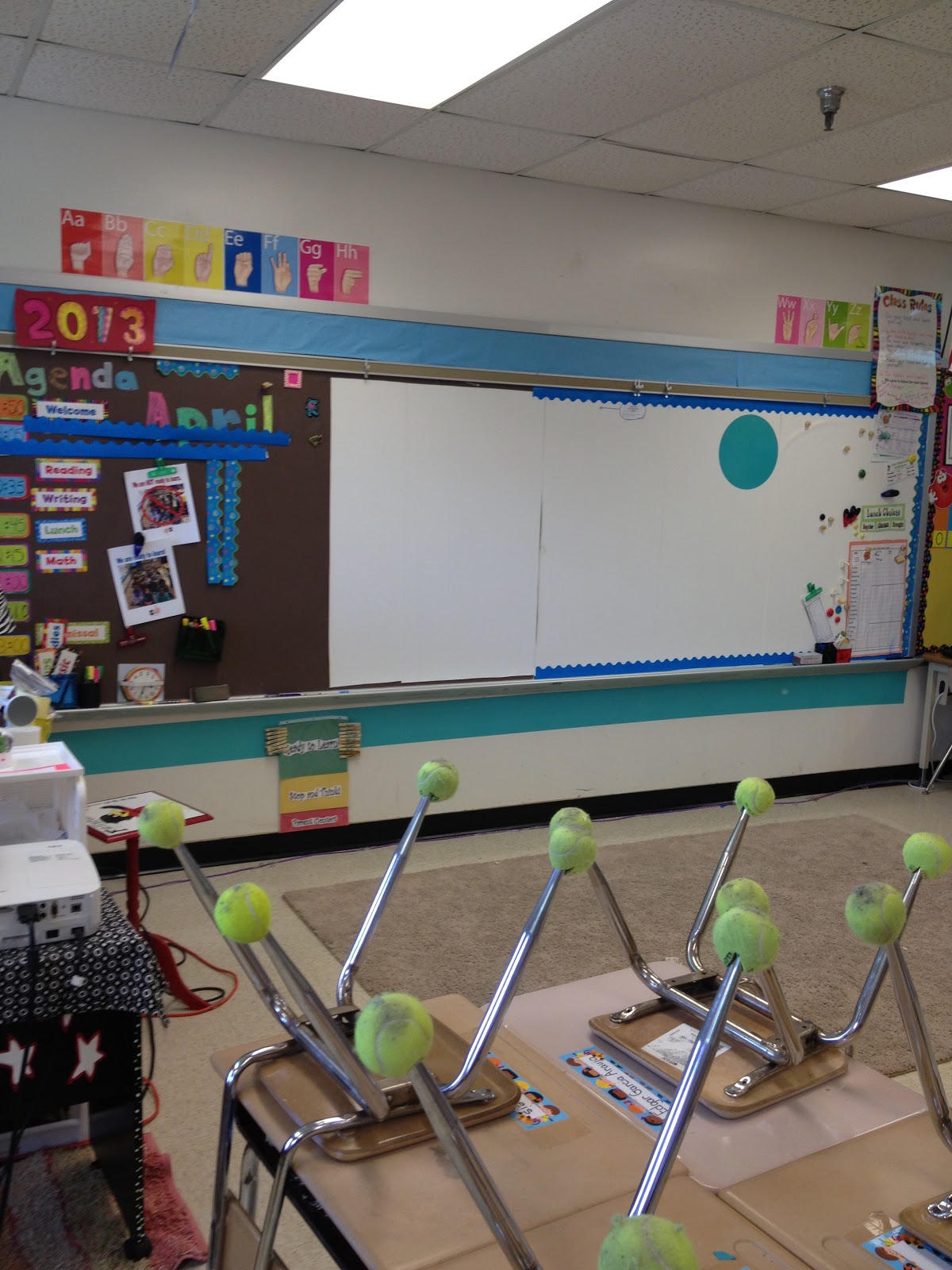 First Grade Spies Our Promethean boards arrived!