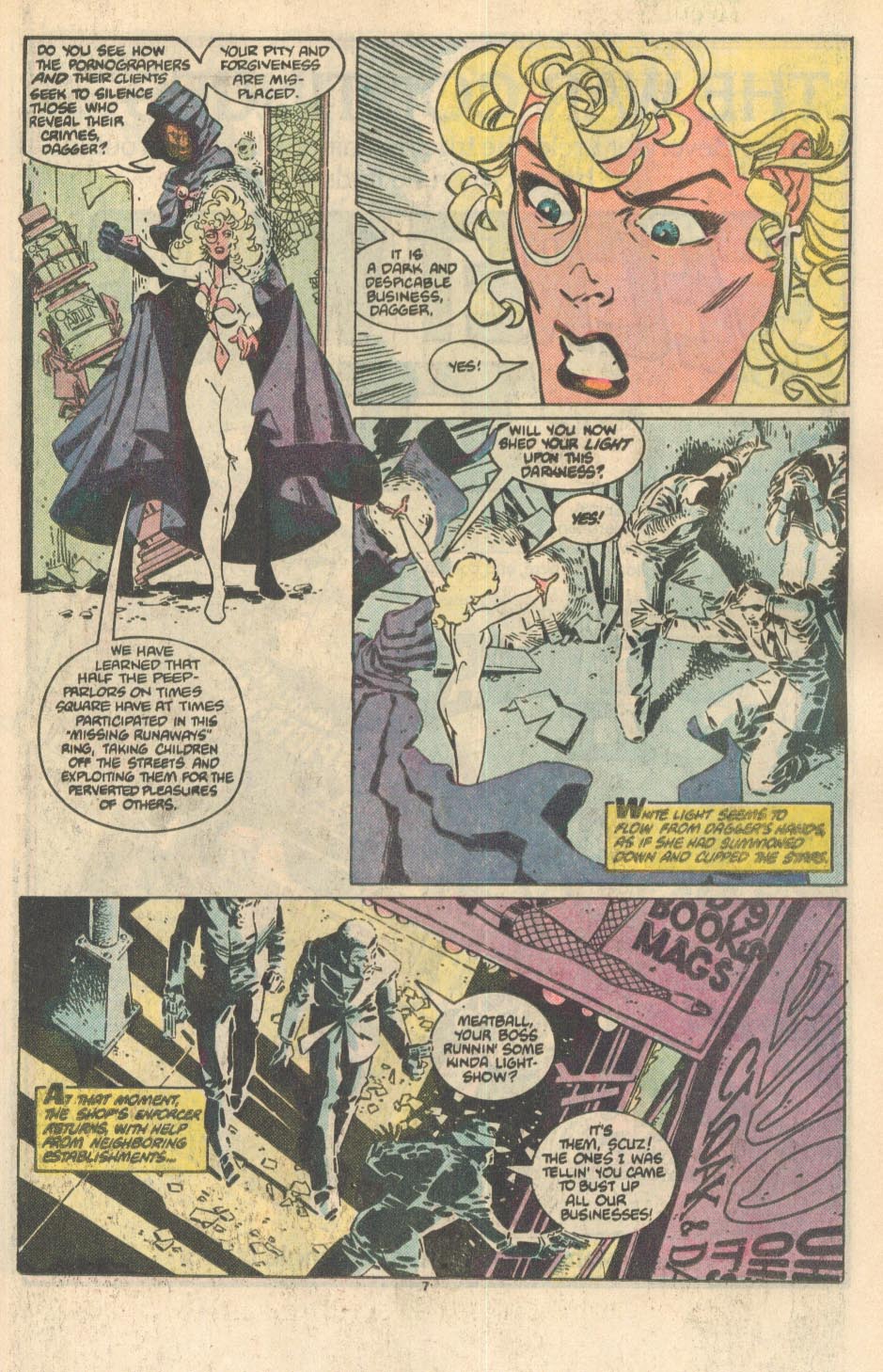 Read online Cloak and Dagger (1985) comic -  Issue #1 - 8
