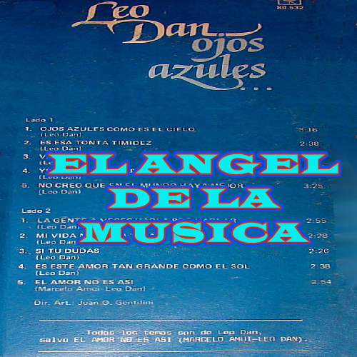 Solo... Musica LEO DAN Ojos Azules