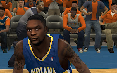 NBA 2K13 Lance Stephenson Realistic Face Mod