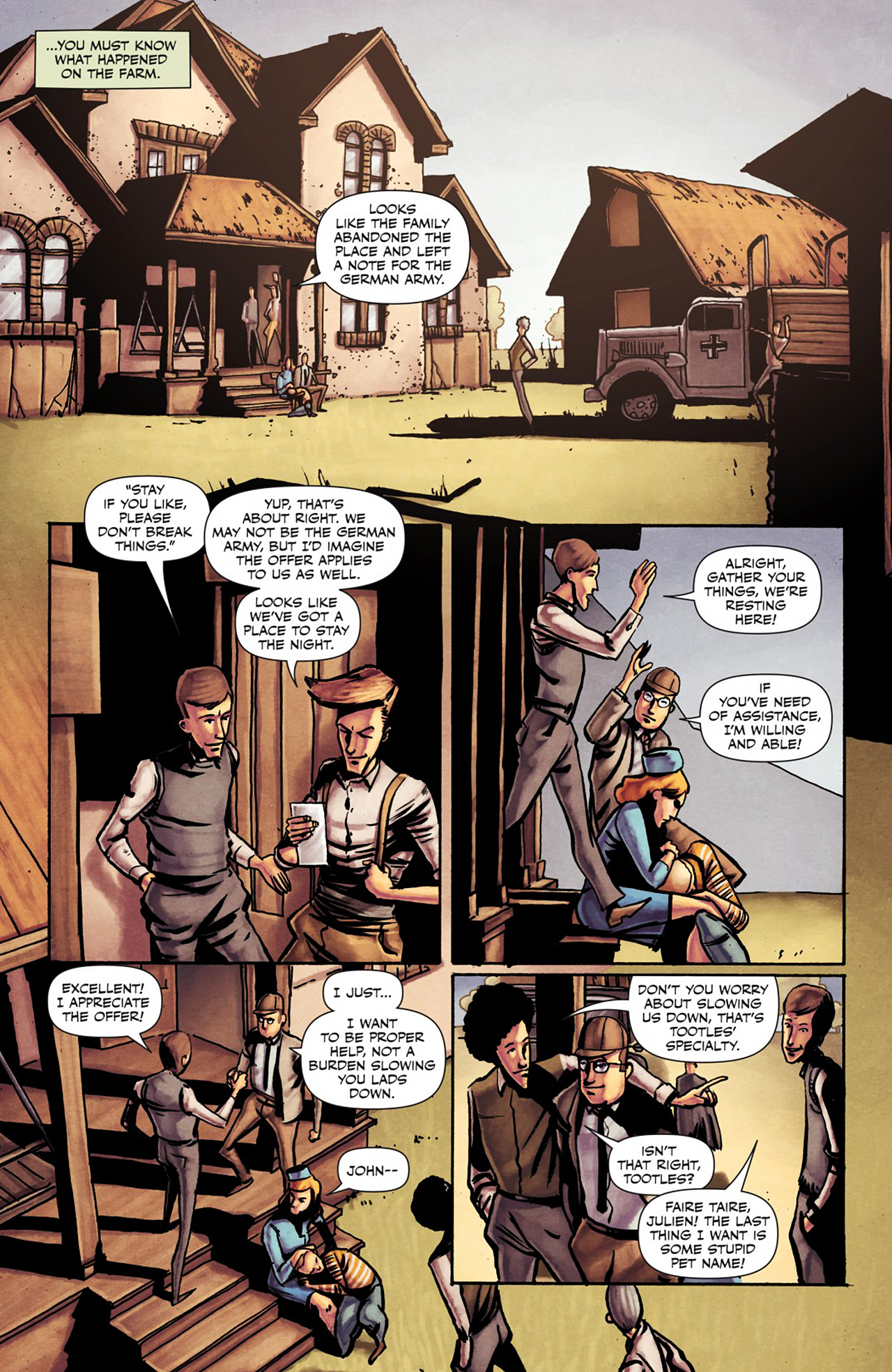 Read online Peter Panzerfaust comic -  Issue #4 - 6