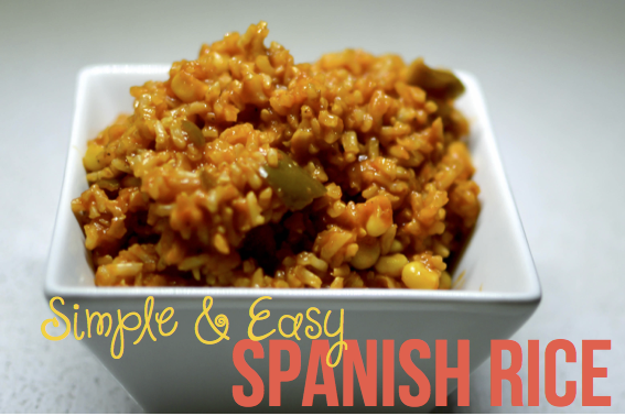 spanish rice homemade Rice spanish easy