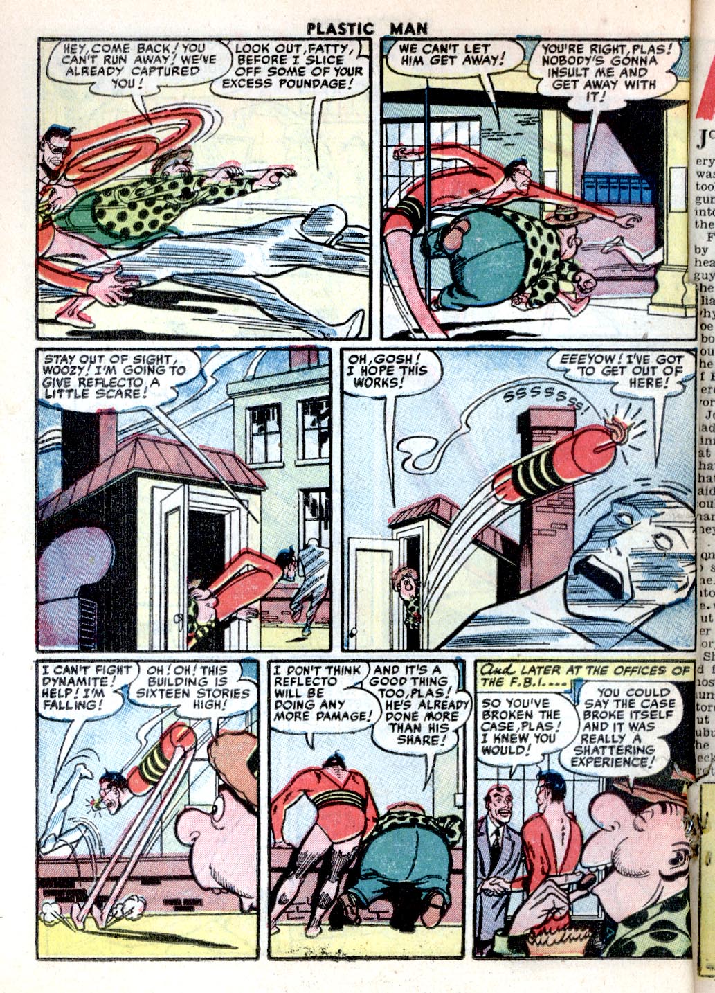 Read online Plastic Man (1943) comic -  Issue #46 - 24