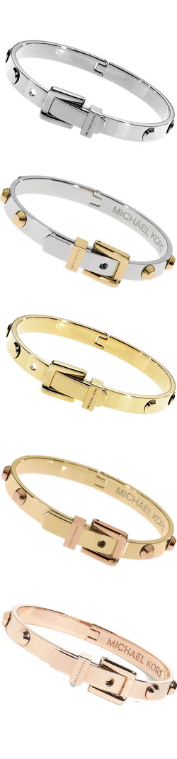 MICHAEL Michael Kors Astor buckle Bangle Bracelets